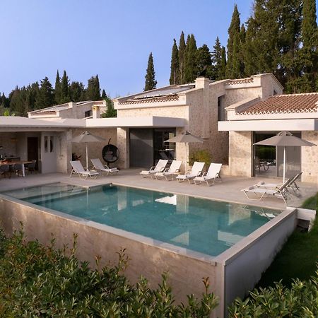 My Mediterranean Corfu Luxury Villa With Private Swimming Pool คอนโตกาลิ ภายนอก รูปภาพ