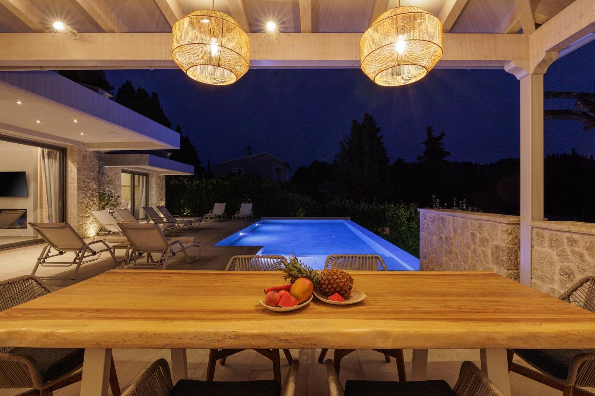 My Mediterranean Corfu Luxury Villa With Private Swimming Pool คอนโตกาลิ ภายนอก รูปภาพ