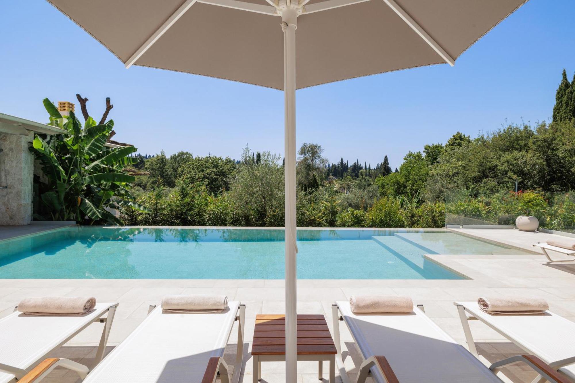 My Mediterranean Corfu Luxury Villa With Private Swimming Pool คอนโตกาลิ ภายนอก รูปภาพ