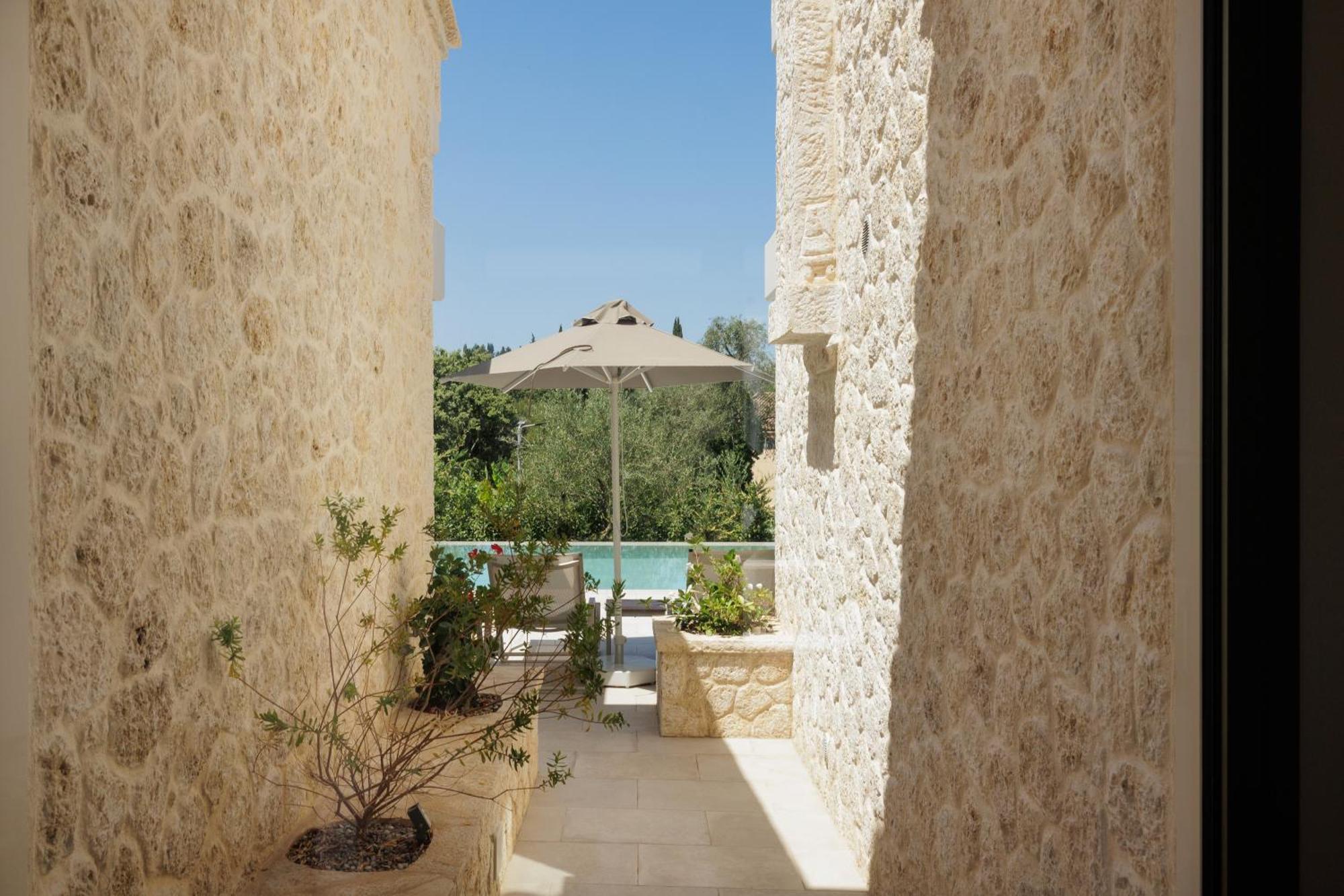 My Mediterranean Corfu Luxury Villa With Private Swimming Pool คอนโตกาลิ ภายนอก รูปภาพ